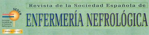 logo de la Revista de la Sociedad Española de Enfermería Nefrológica