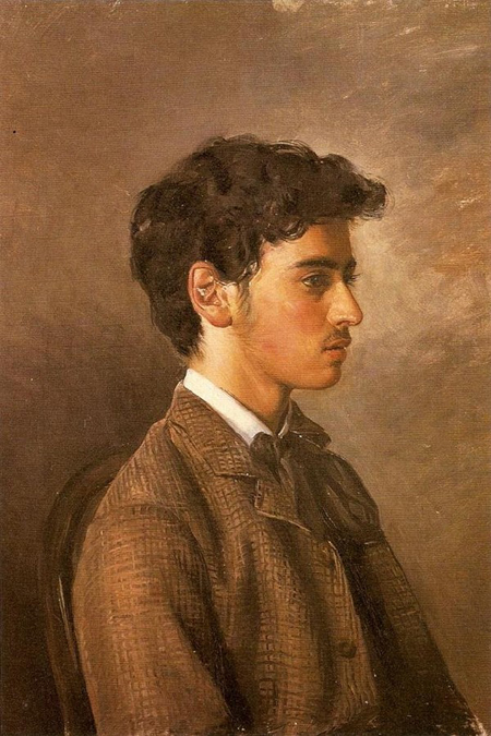 Retrato de Manuel Gómez-Moreno Martínez, 1884. Manuel Gómez-Moreno González (1836-1918). Fundación Rodríguez Acosta. Granada