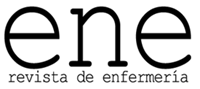 logo de ENE, Revista de Enfermería
