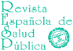 logo of the journal Revista Española de Salud Pública