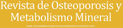 logo de la Revista de Osteoporosis y Metabolismo Mineral